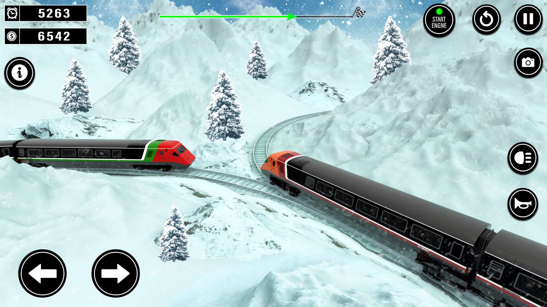 اسکرین شات 2 برنامه Train Simulator: Train Games
