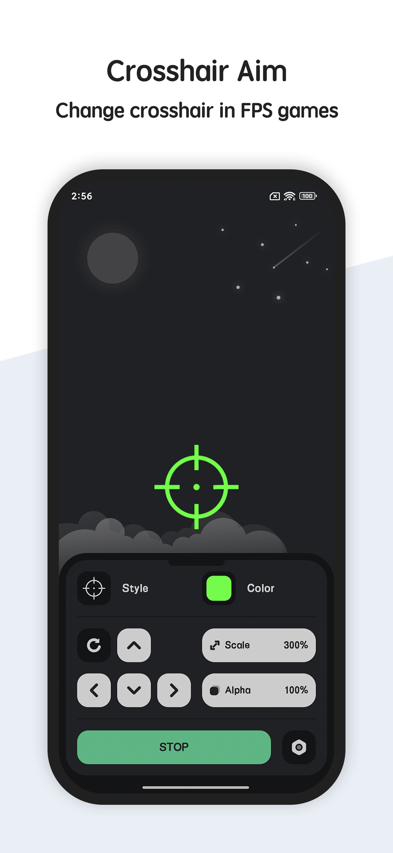 اسکرین شات 1 برنامه Crosshair Aim for FPS Games