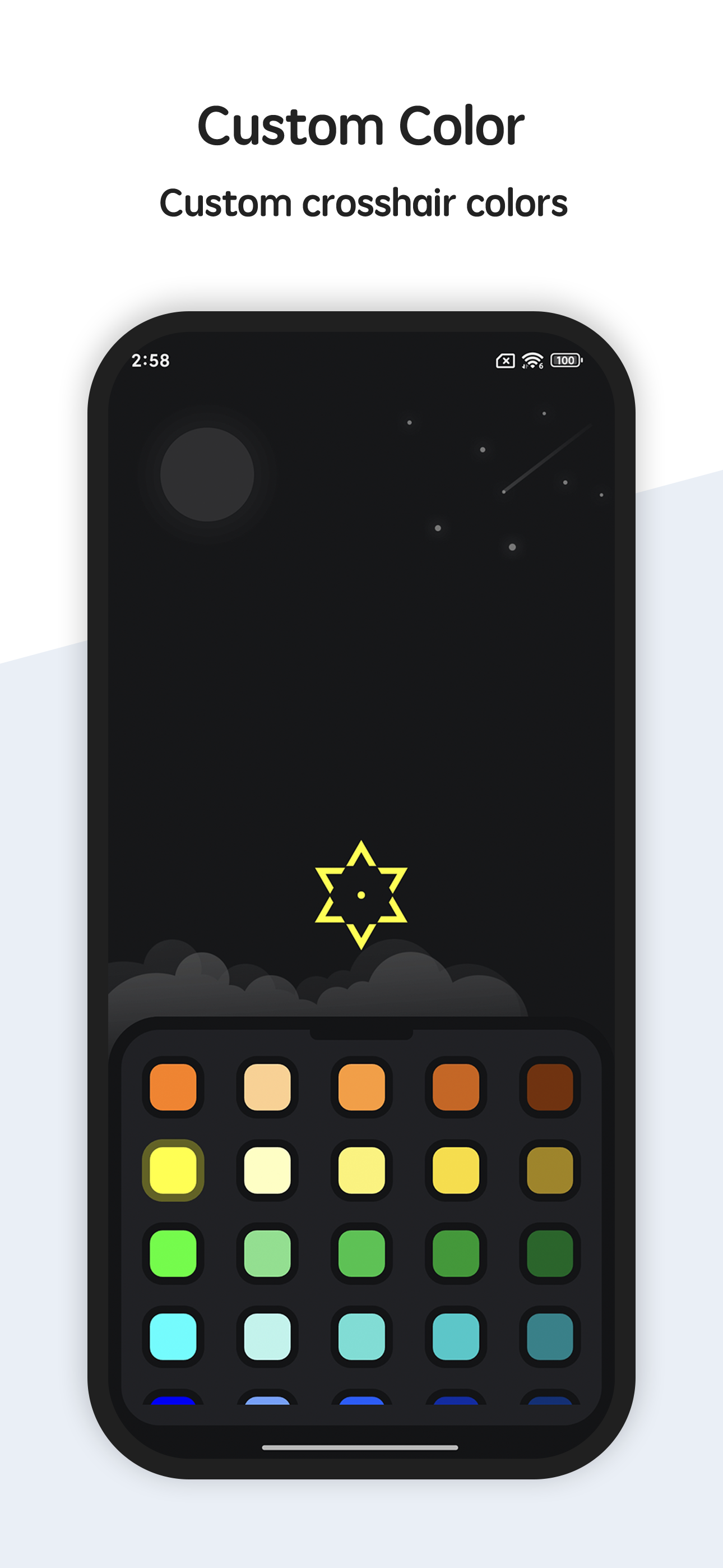 اسکرین شات 3 برنامه Crosshair Aim for FPS Games