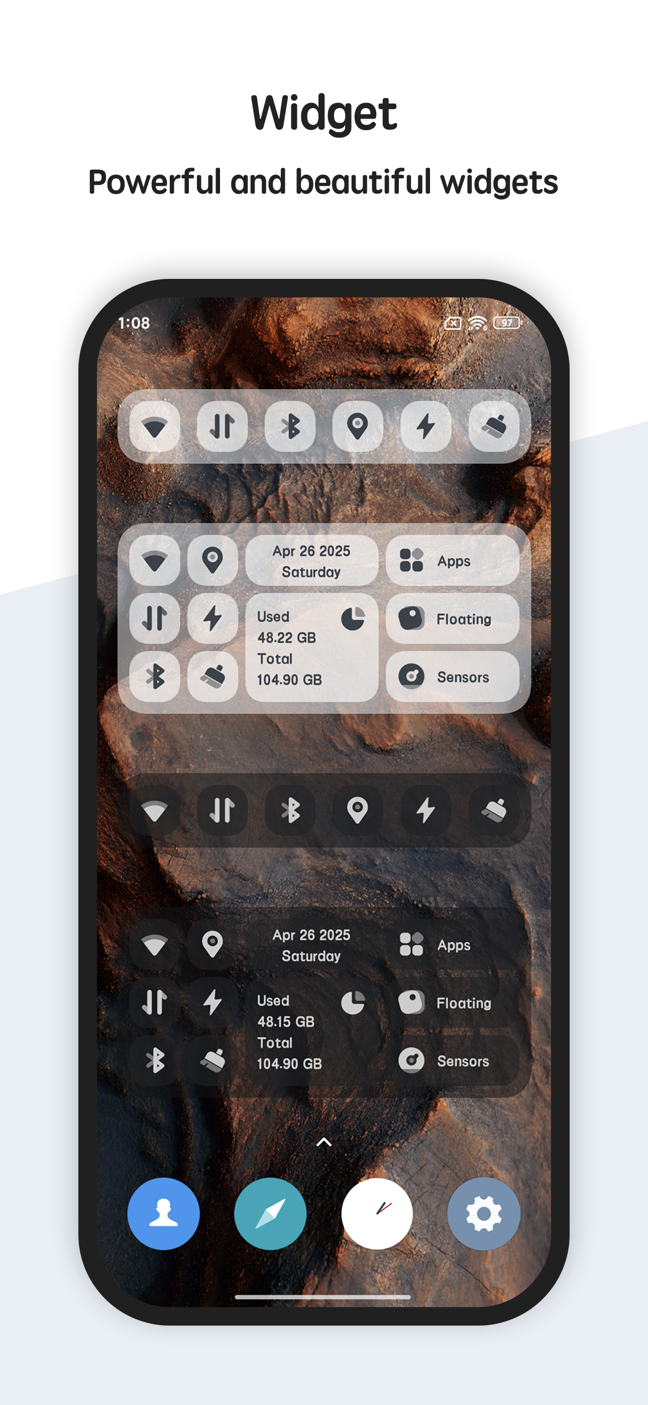 اسکرین شات 4 برنامه Battery Monitor