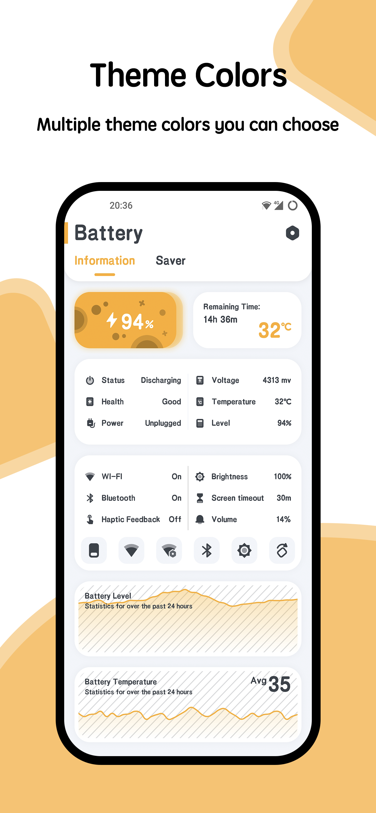 اسکرین شات 5 برنامه Battery Monitor