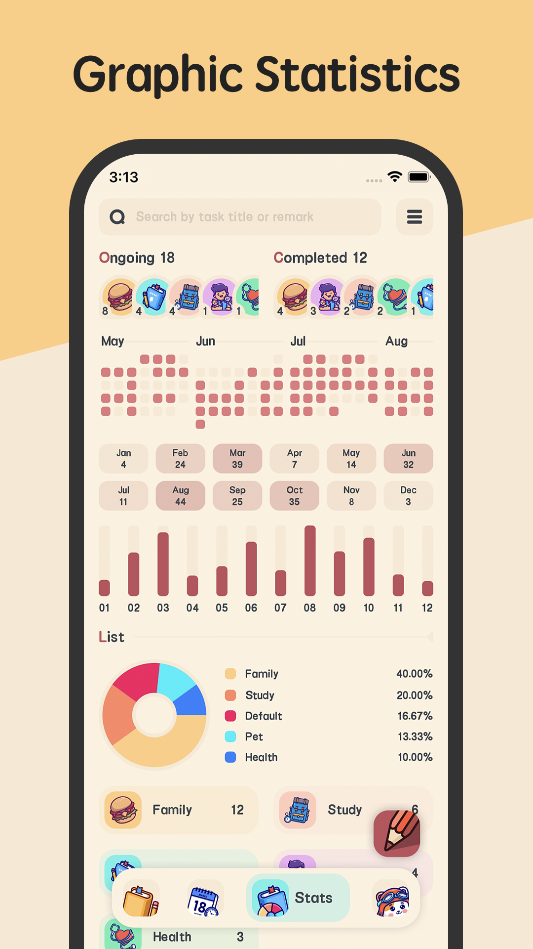 اسکرین شات 5 برنامه Meow Todo List & Task