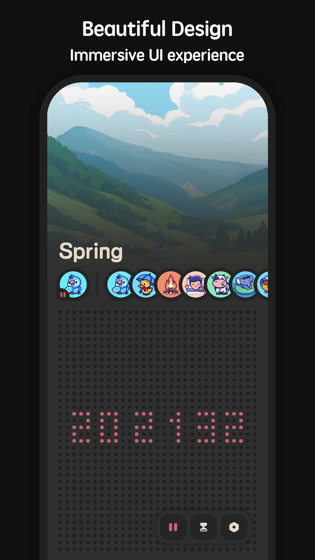 اسکرین شات 1 برنامه Meow FM - white noise