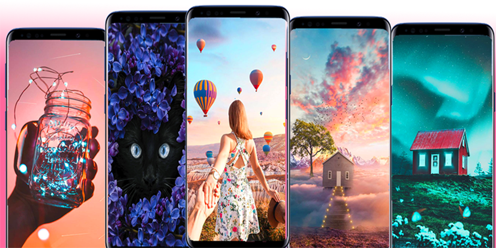 اسکرین شات 5 برنامه Glitter Wallpaper
