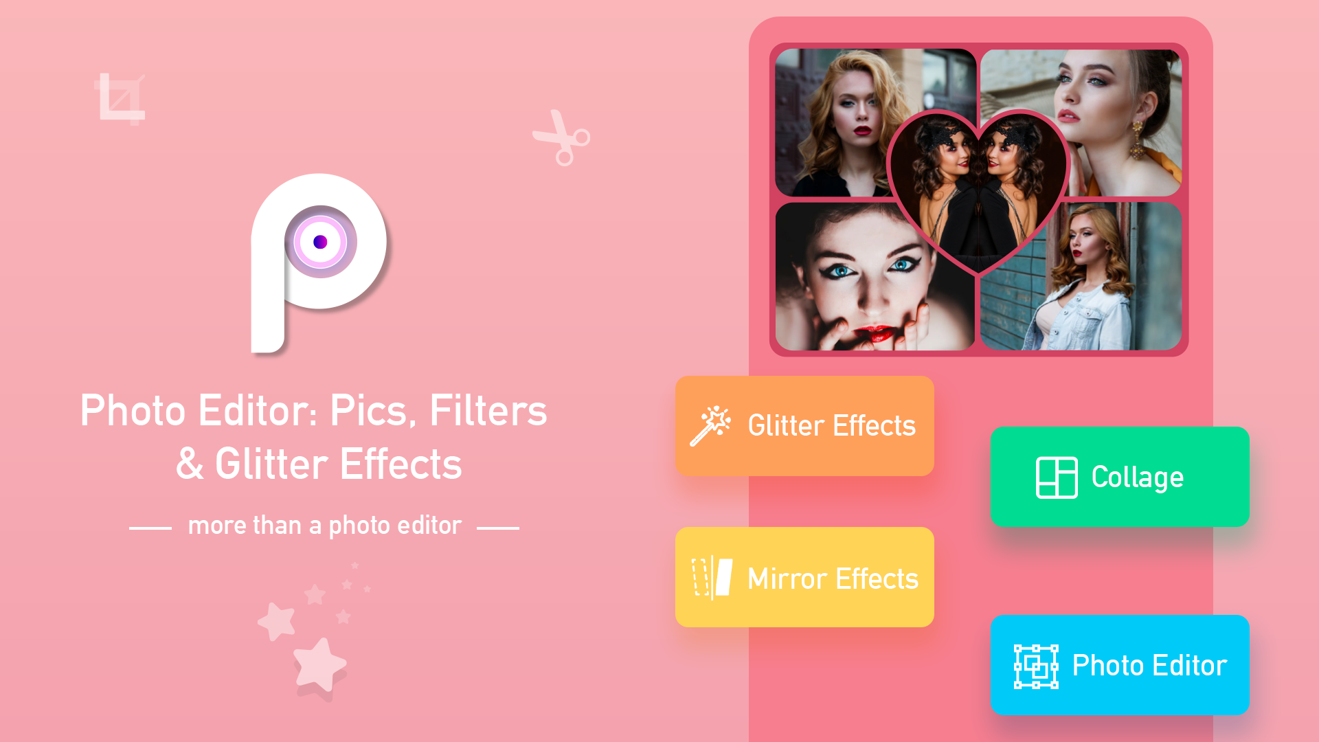 اسکرین شات 1 برنامه Photos Editor & Collage Maker.