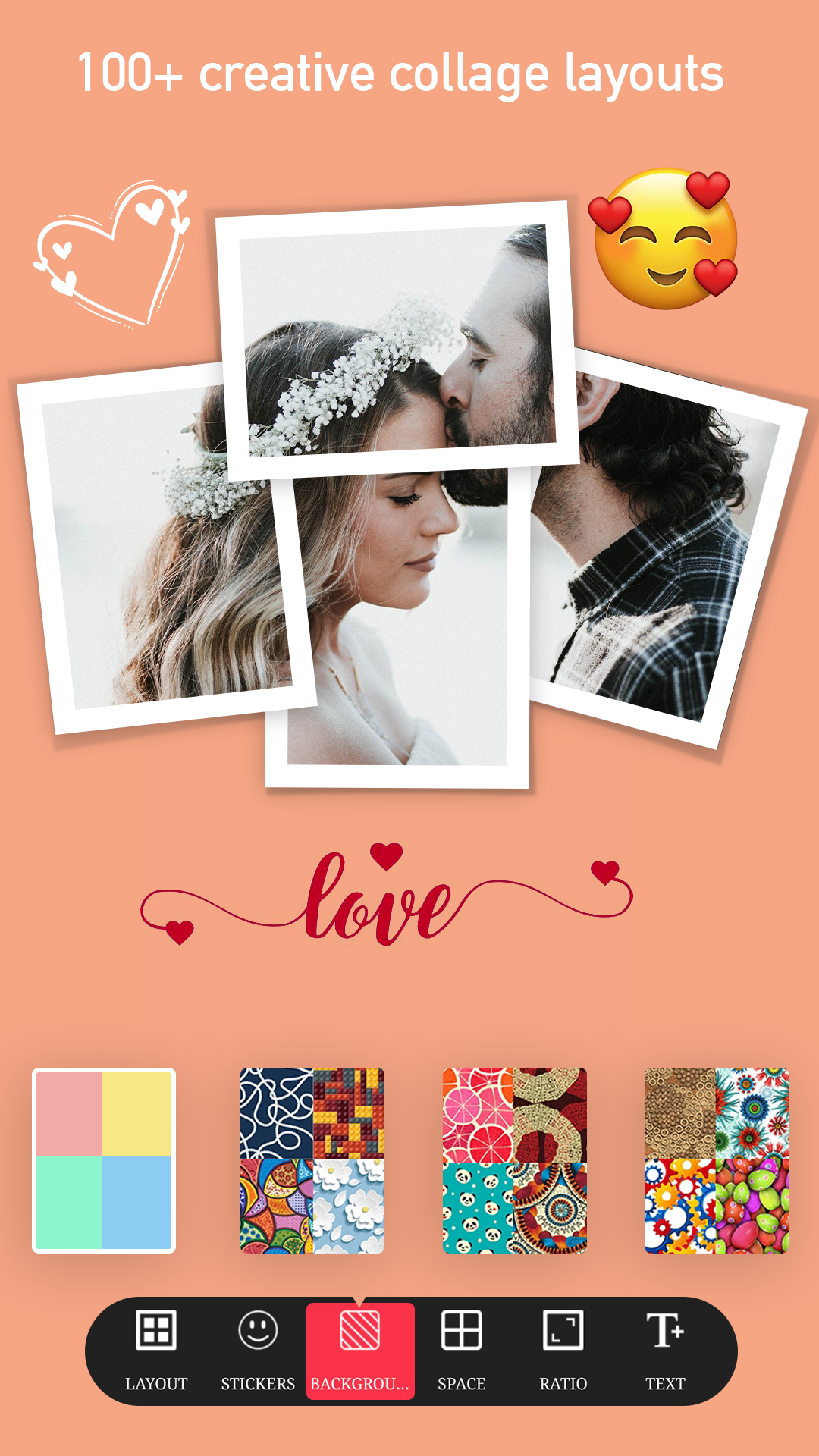 اسکرین شات 3 برنامه Photos Editor & Collage Maker.