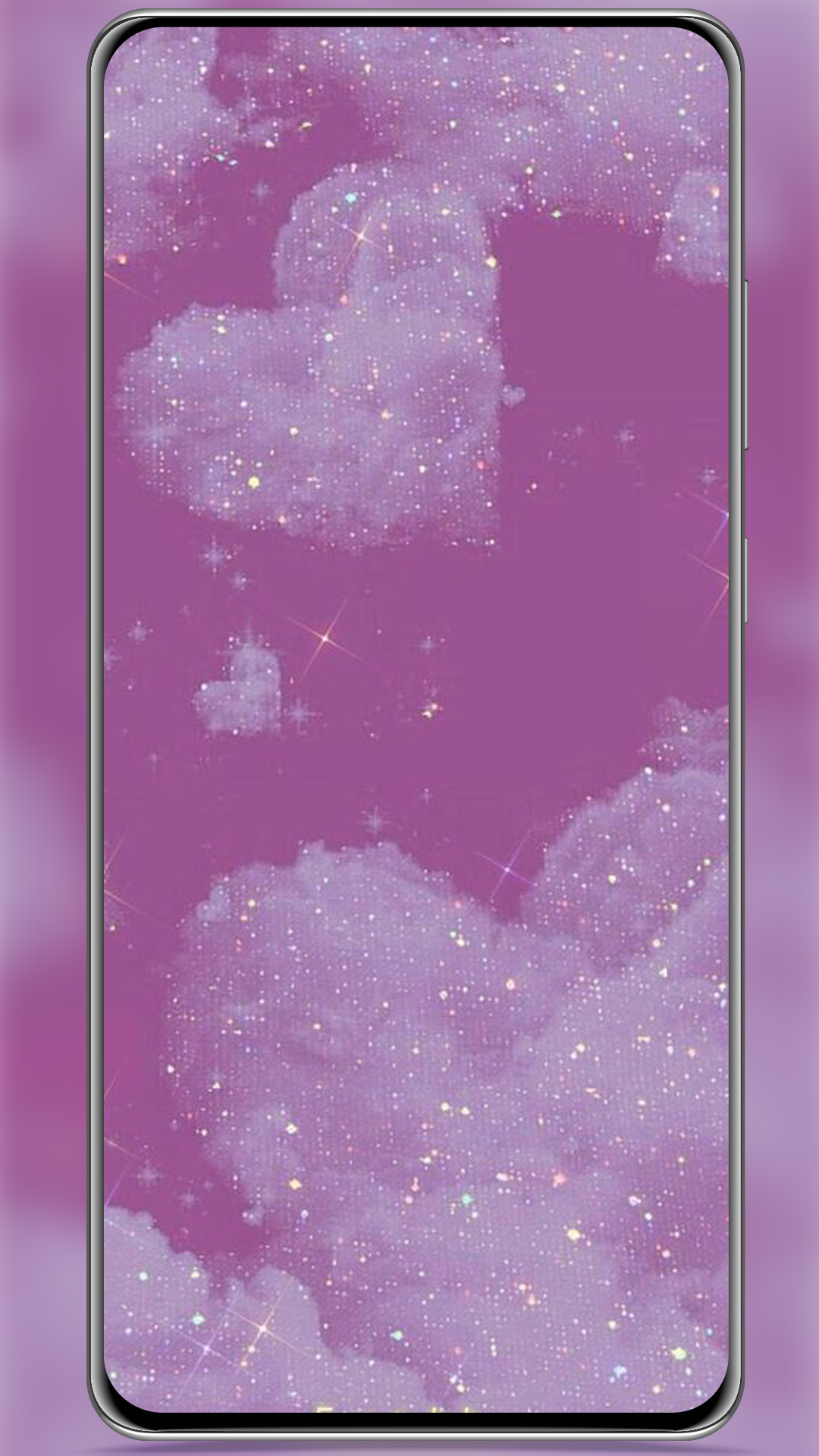 اسکرین شات 4 برنامه Glitter Wallpaper For Girls