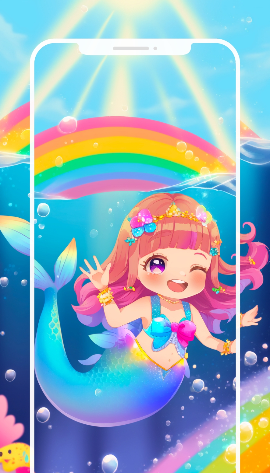 اسکرین شات 5 برنامه Glitter Wallpapers Sparkling