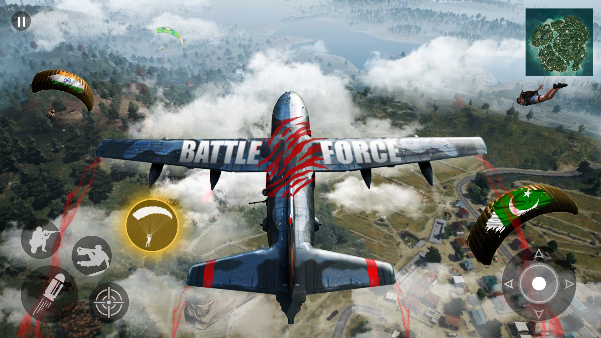 اسکرین شات 1 بازی Battle Force: Offline Shooting