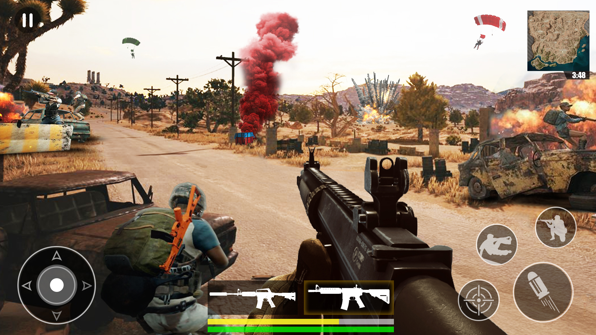 اسکرین شات 4 برنامه FPS Commando Strike: Gun Games