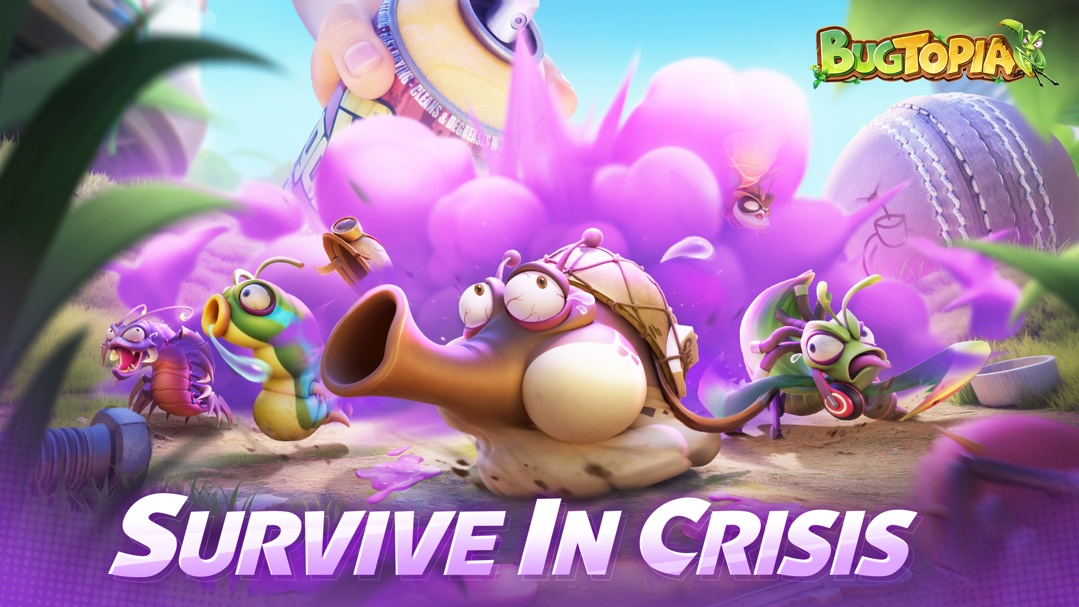 اسکرین شات 1 بازی Bugtopia: Survival Game