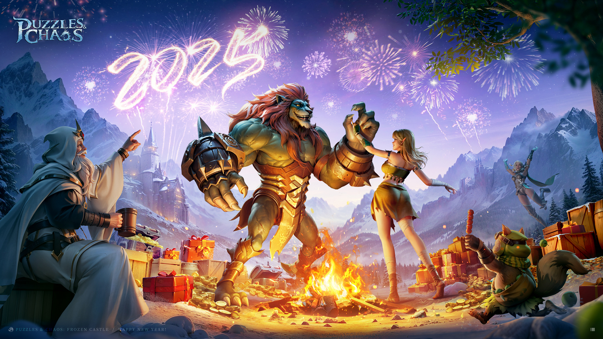 اسکرین شات 1 بازی Puzzles & Chaos: Frozen Castle