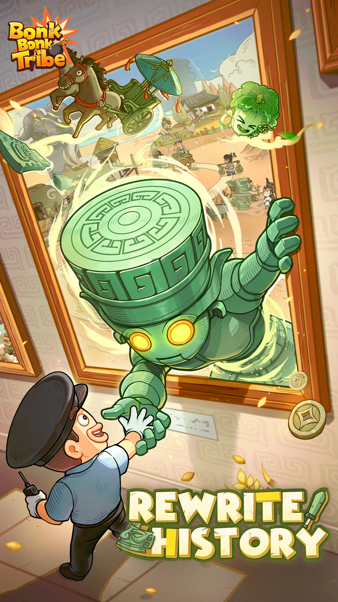 اسکرین شات 1 بازی Bonk Bonk Tribe