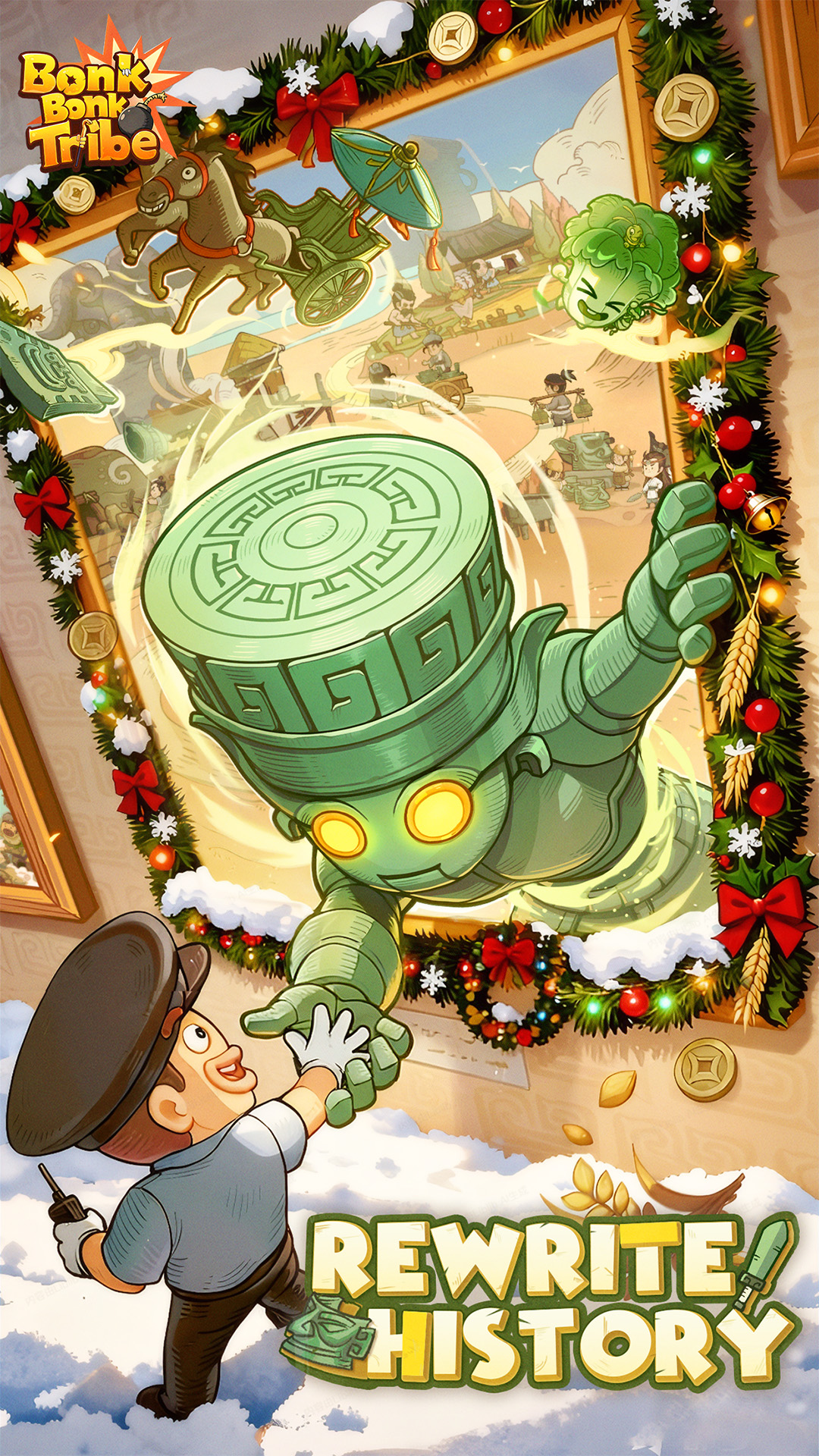 اسکرین شات 1 بازی Bonk Bonk Tribe