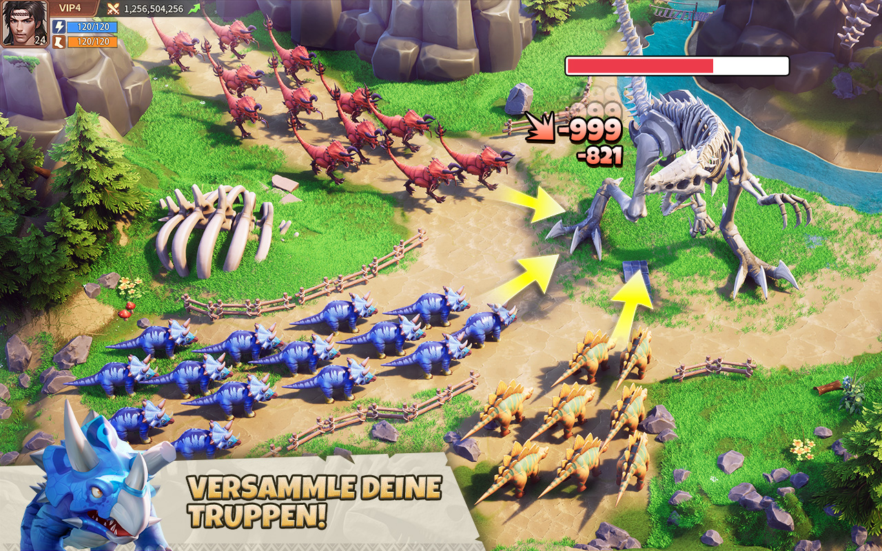 اسکرین شات 5 بازی Primal Conquest: Dino Era