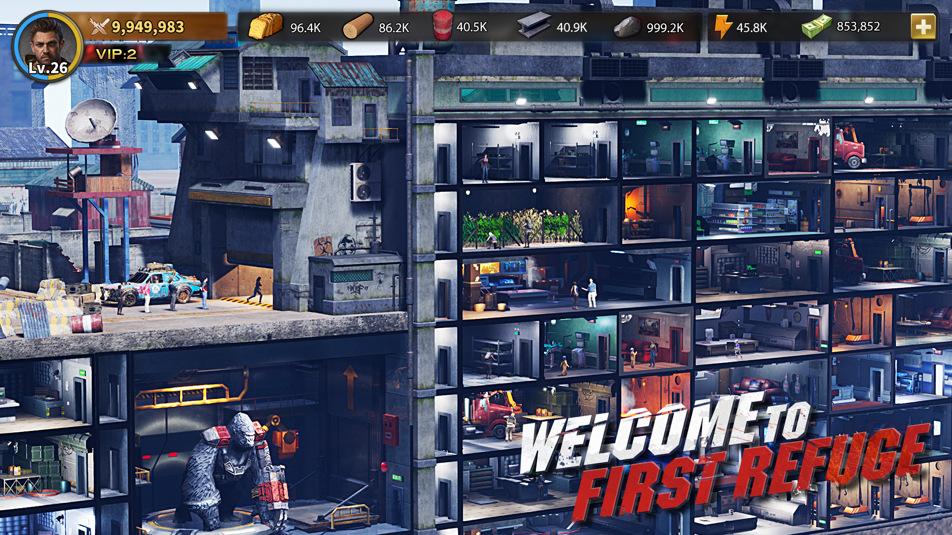 اسکرین شات 2 بازی First Refuge: Z