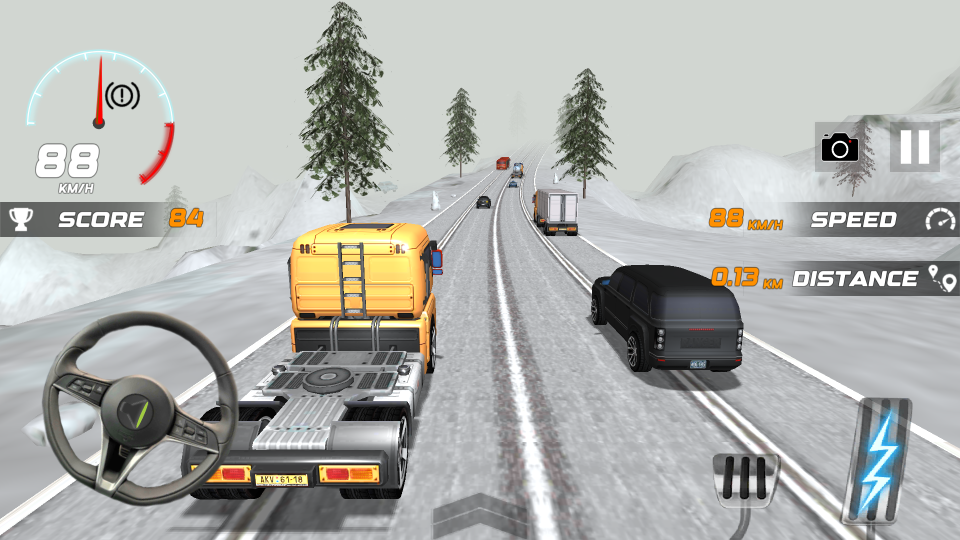 اسکرین شات 7 بازی Heavy Traffic Rider Car Game