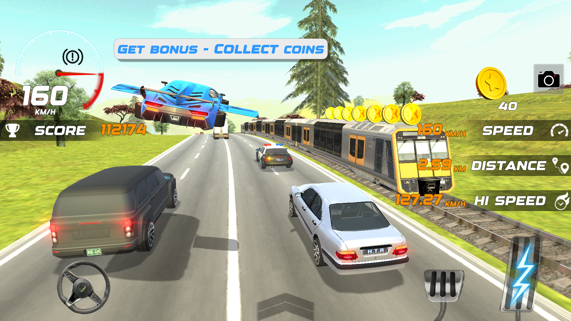 اسکرین شات 5 بازی Heavy Traffic Rider Car Games