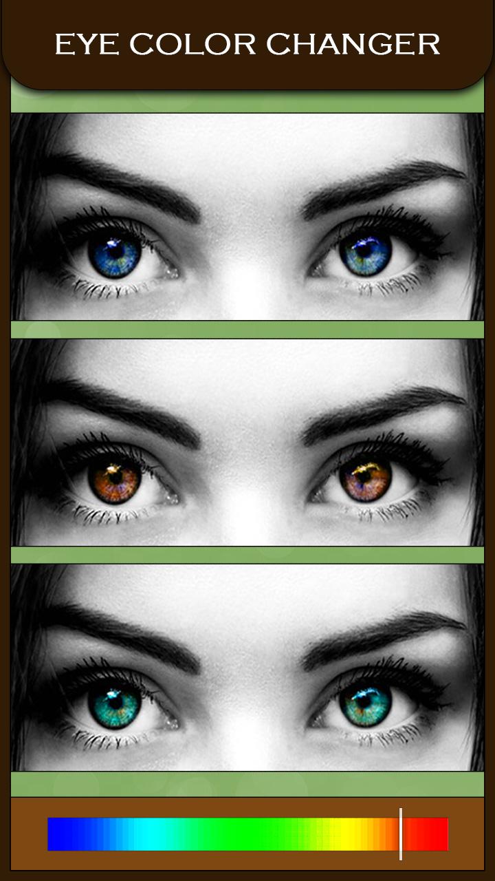 اسکرین شات 5 برنامه Eye Color Changer - Eye Lens Photo Editor