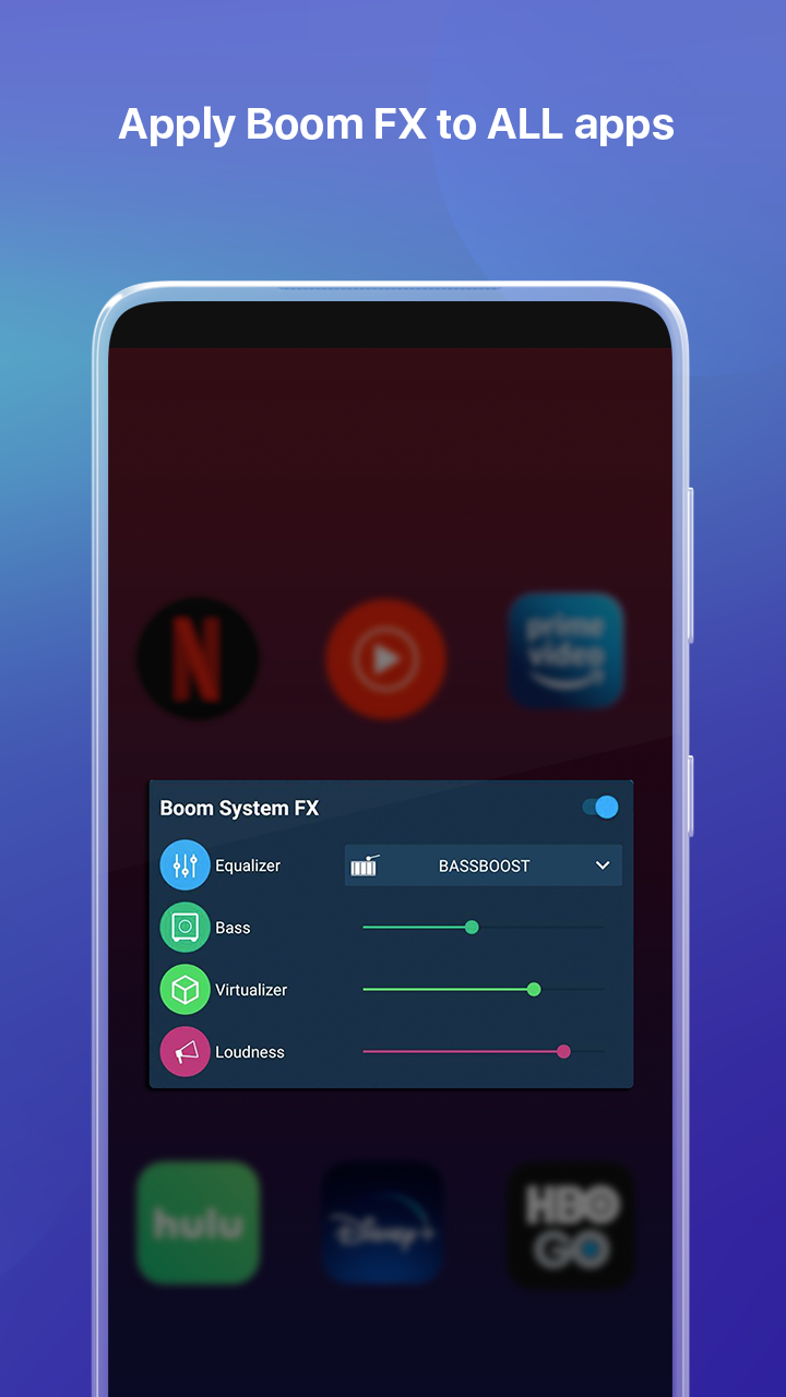 اسکرین شات 7 برنامه Boom: Bass Booster & Equalizer
