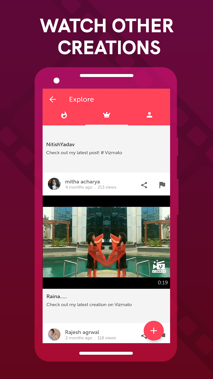 اسکرین شات 7 برنامه Vizmato - Video editor & maker