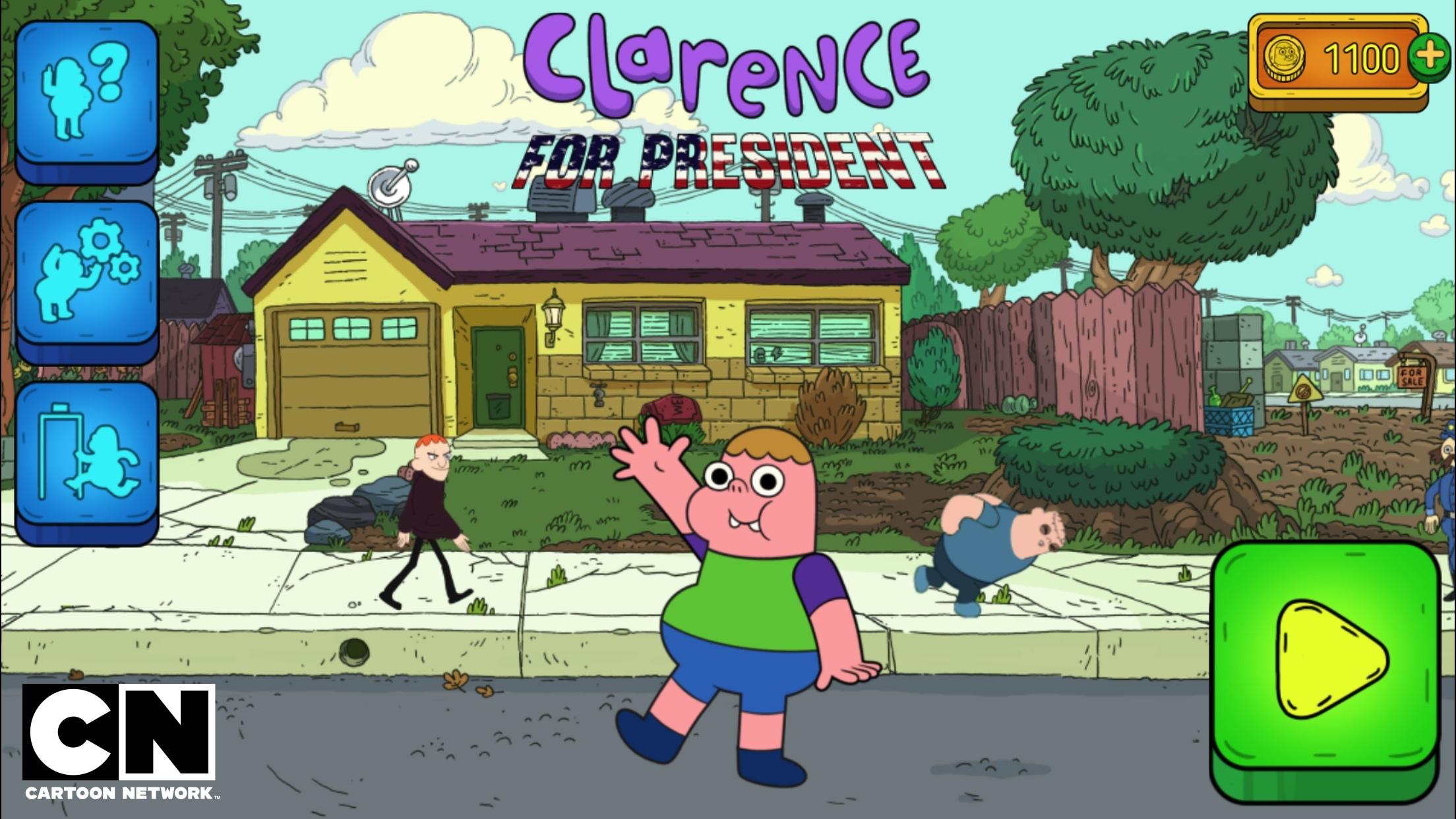 اسکرین شات 1 بازی Clarence for President
