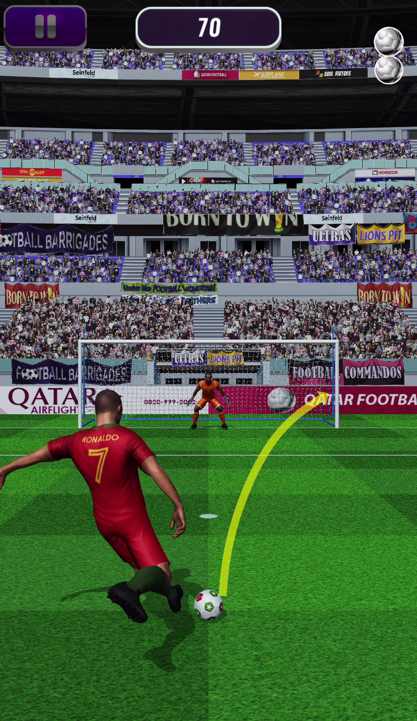 اسکرین شات 5 بازی World Penalty Flick Soccer