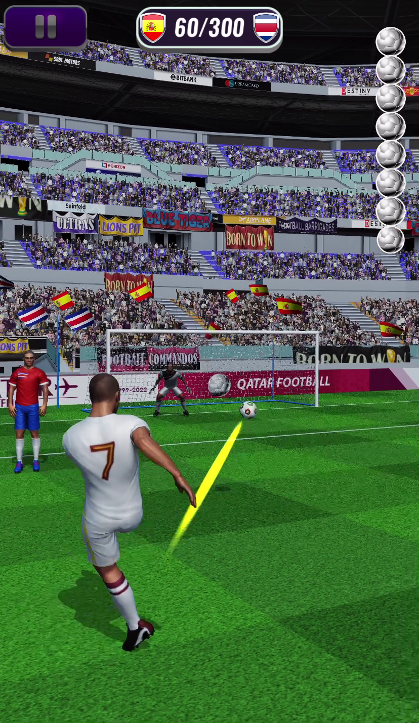 اسکرین شات 8 بازی World Penalty Flick Soccer