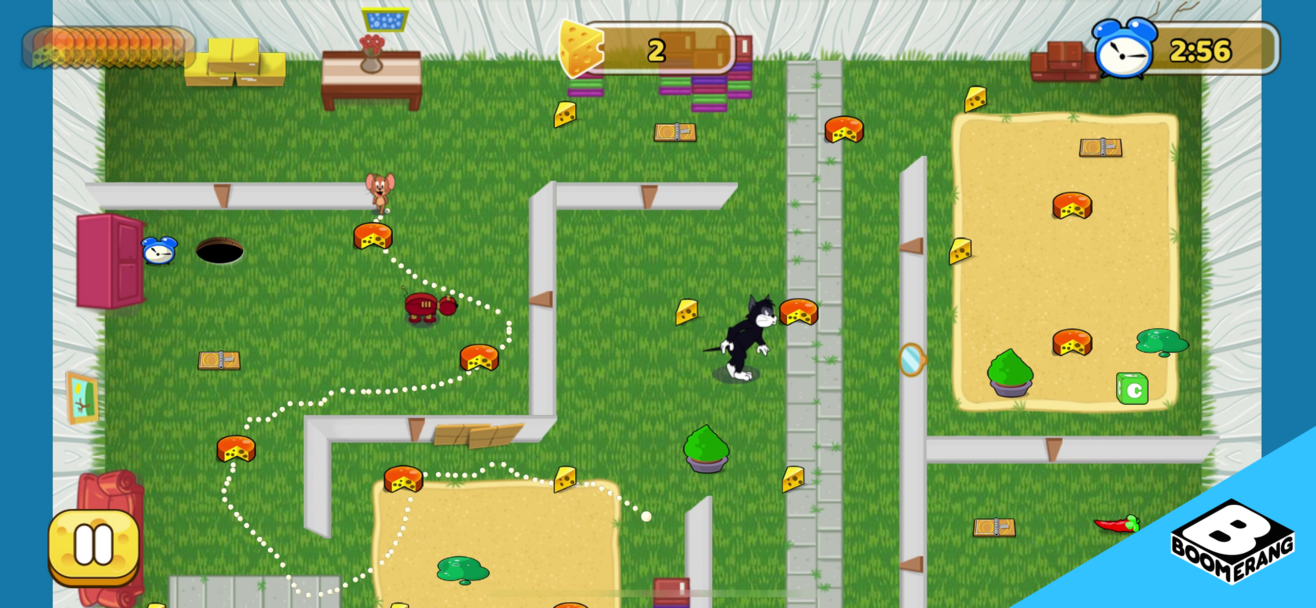اسکرین شات 2 بازی Tom & Jerry: Mouse Maze