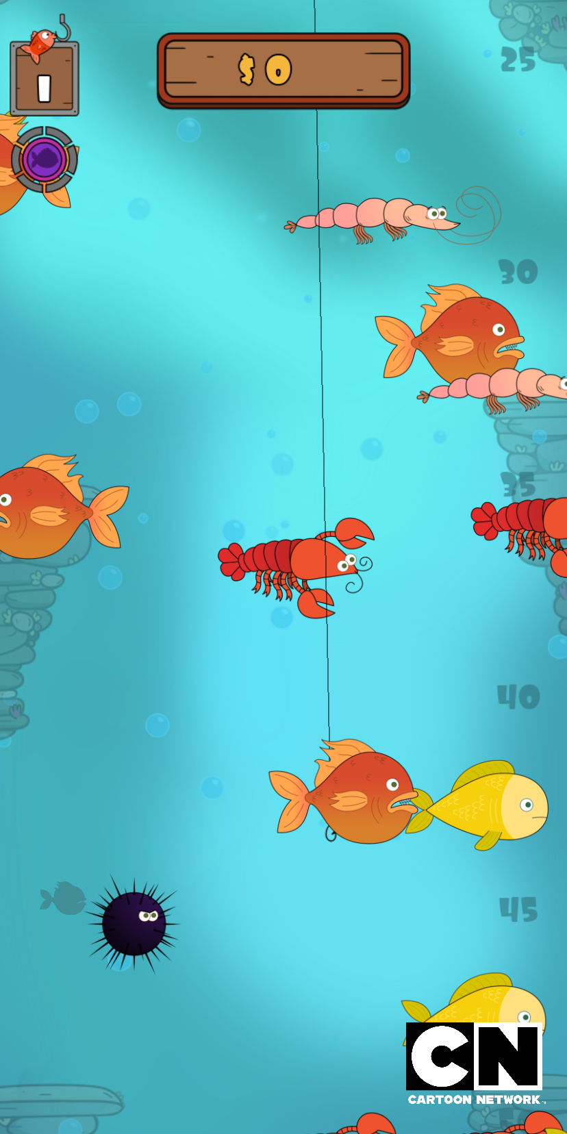 اسکرین شات 2 بازی We Bare Bears: Crazy Fishing