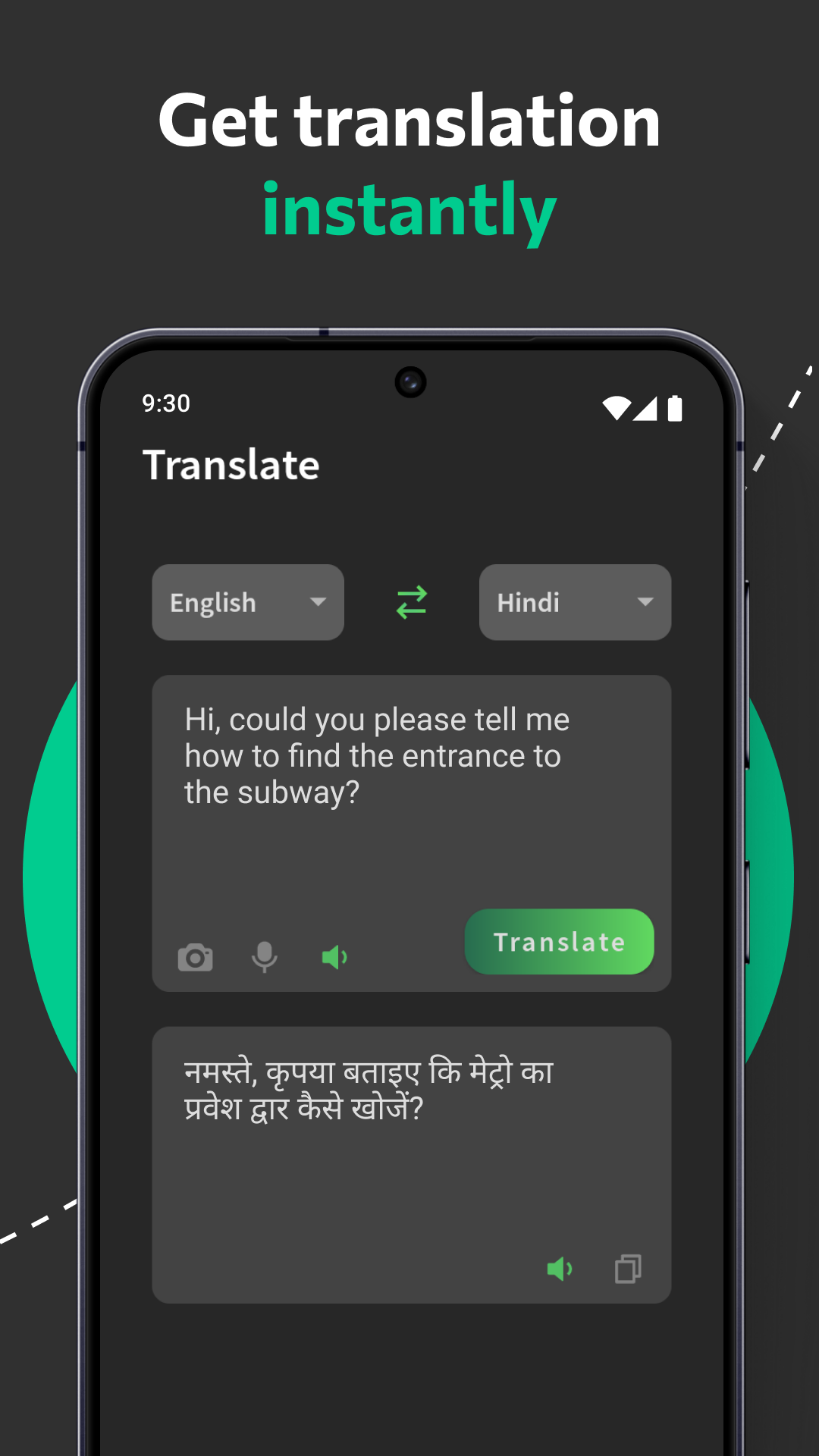 اسکرین شات 6 برنامه Languages translator keyboard