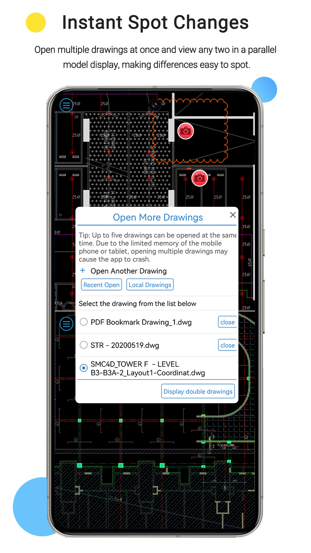 اسکرین شات 6 برنامه CAD Reader-View & Measure DWG