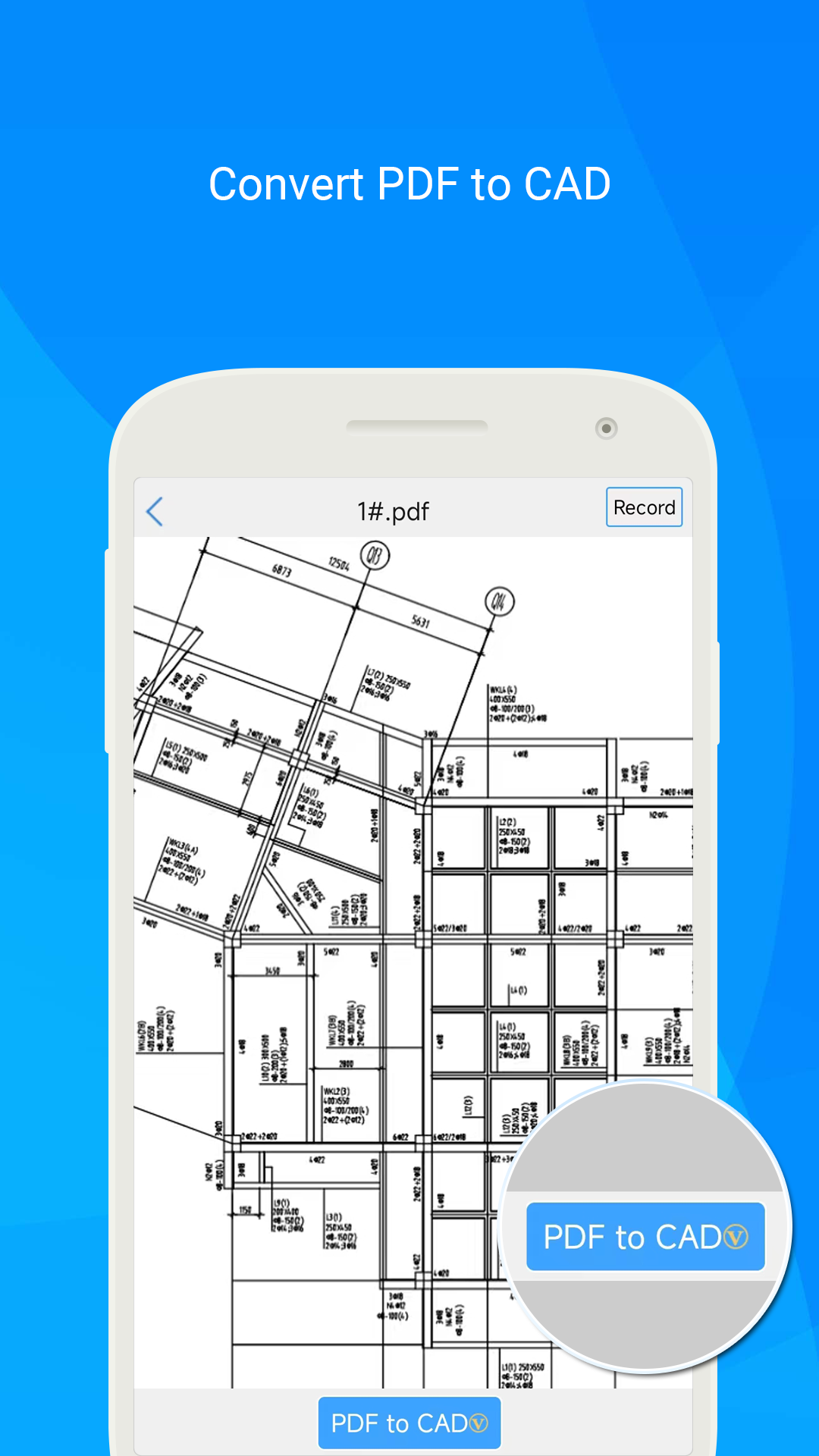 اسکرین شات 5 برنامه CAD Reader-View & Measure DWG