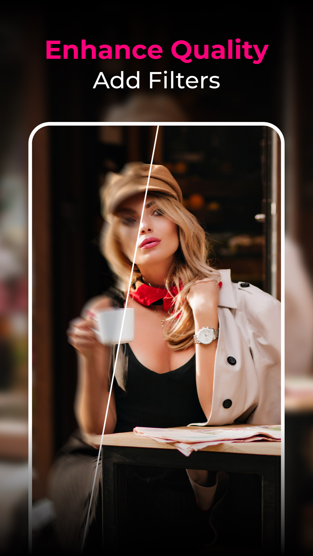 اسکرین شات 1 برنامه Gemmie: AI Beauty Editor