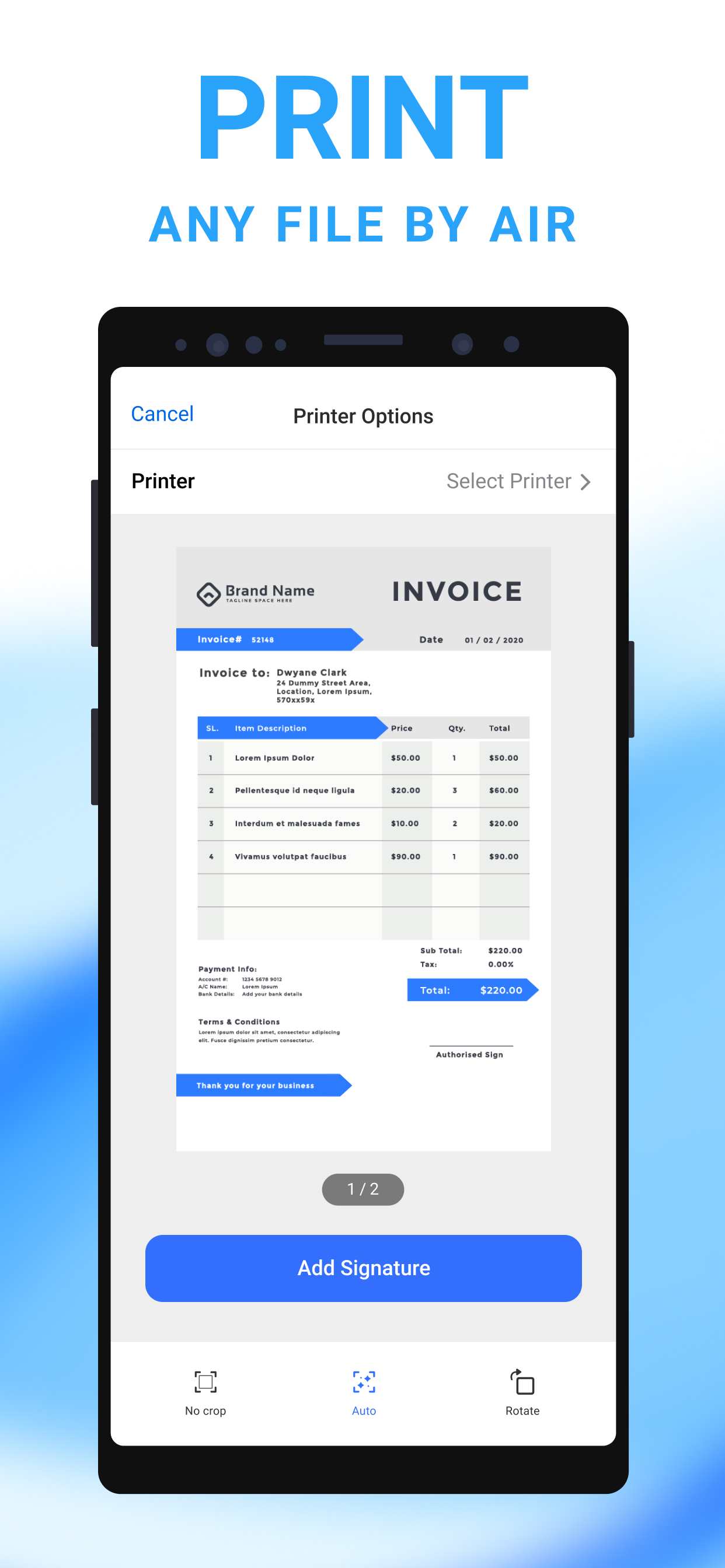 اسکرین شات 7 برنامه Mobile Scanner App - Scan PDF