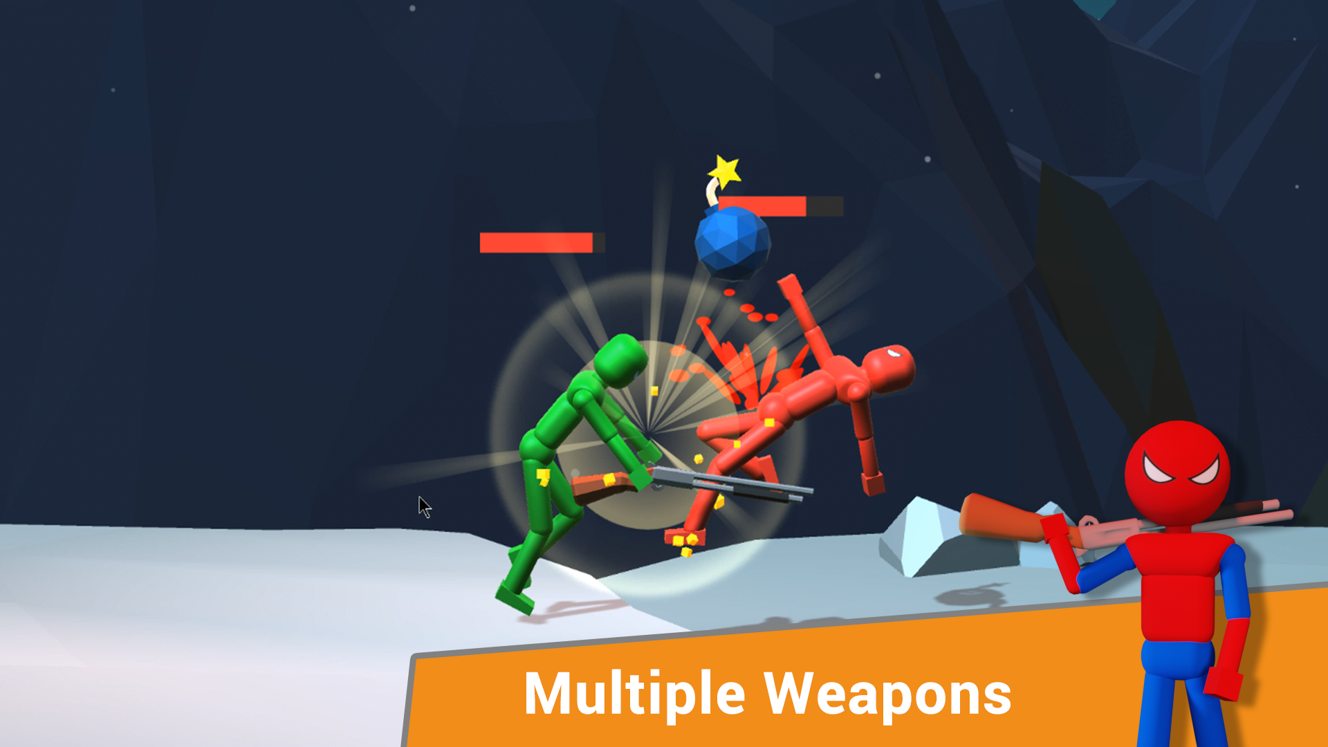 اسکرین شات 2 بازی Stickman Power : Supreme Fight