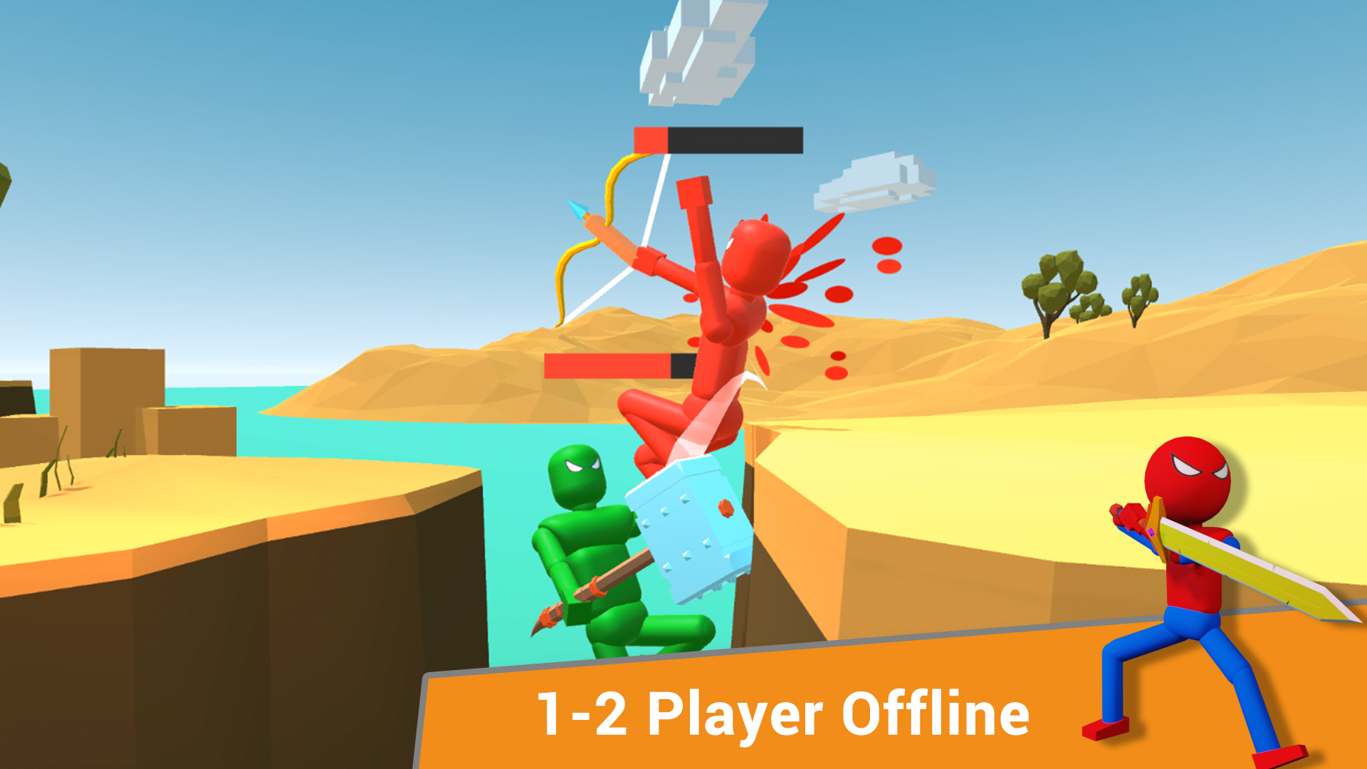 اسکرین شات 4 بازی Stickman Power : Supreme Fight