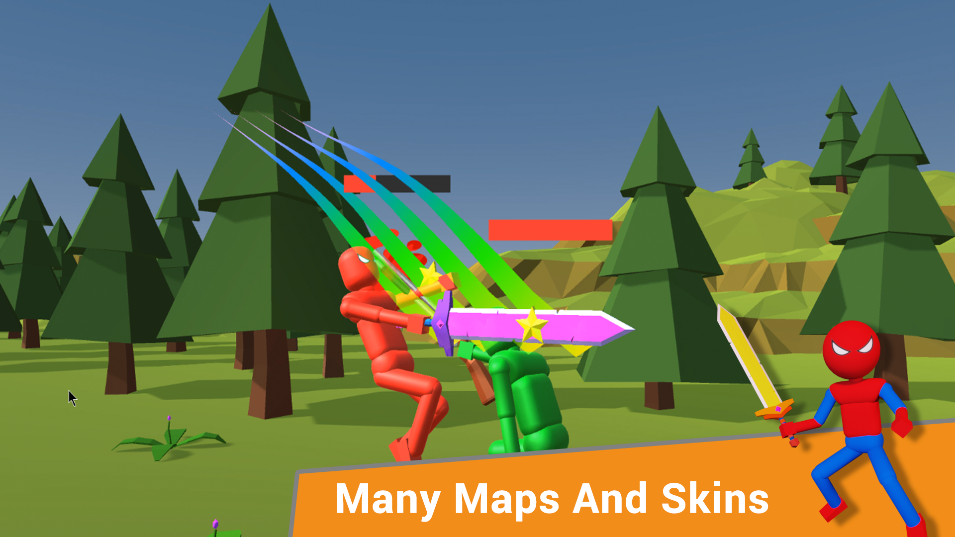 اسکرین شات 3 بازی Stickman Power : Supreme Fight