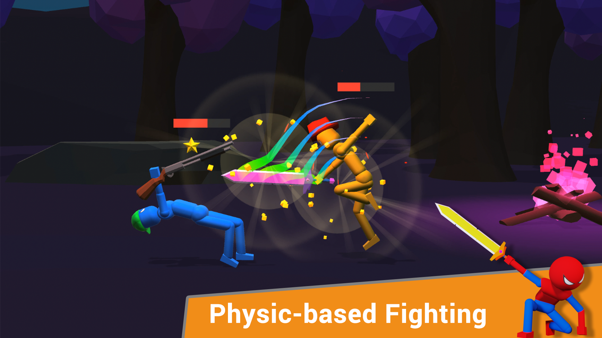 اسکرین شات 1 بازی Stickman Power : Supreme Fight