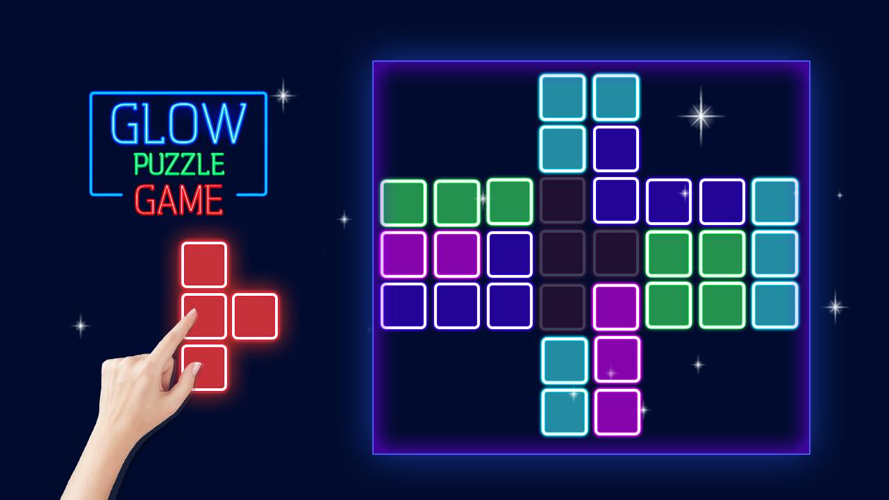 اسکرین شات 5 بازی Glow Puzzle Block - Classic Pu