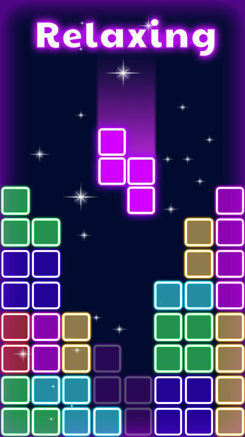اسکرین شات 1 بازی Glow Puzzle Block - Classic Pu