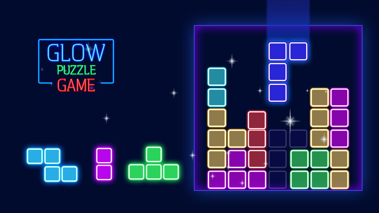 اسکرین شات 6 بازی Glow Puzzle Block - Classic Pu