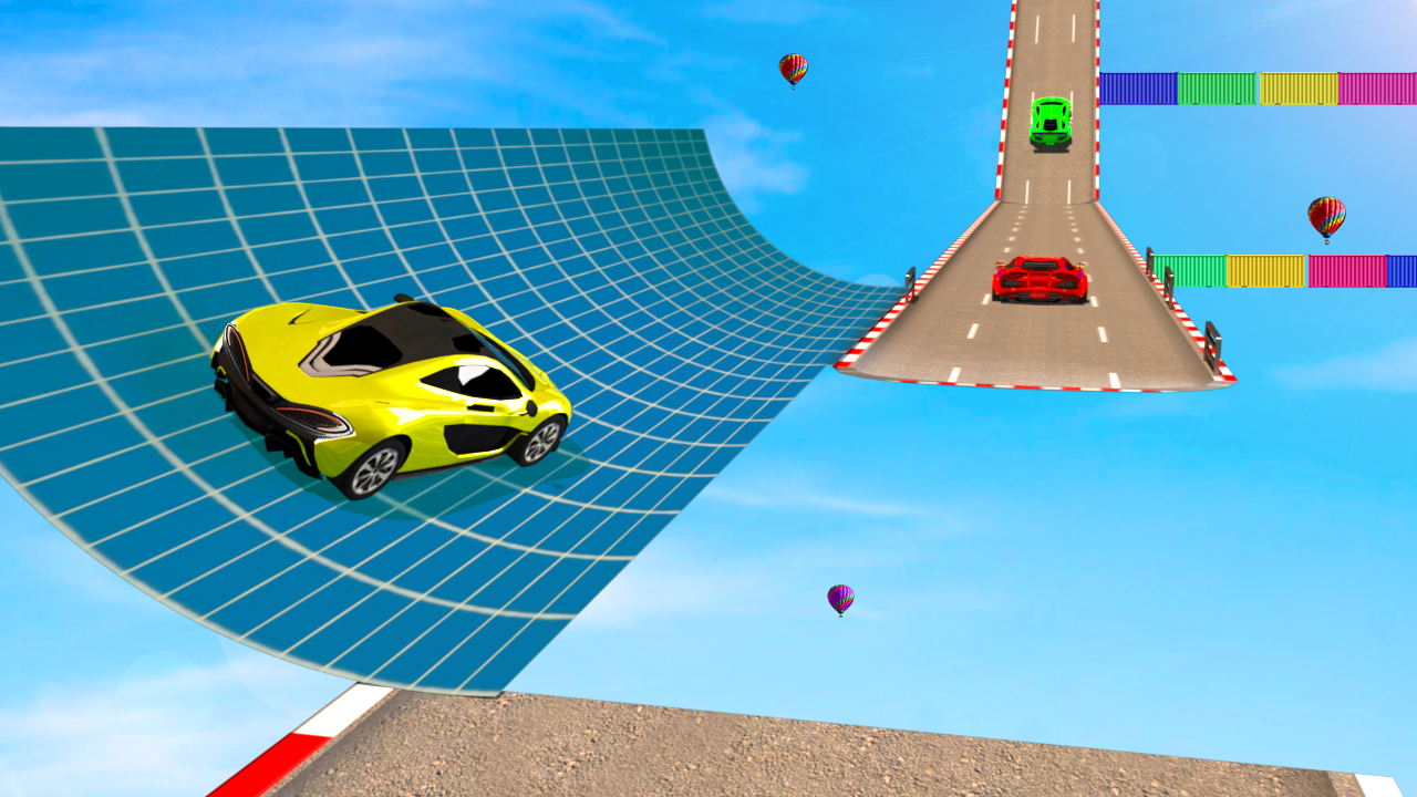اسکرین شات 5 بازی Mega Ramp Cars Racing Stunts