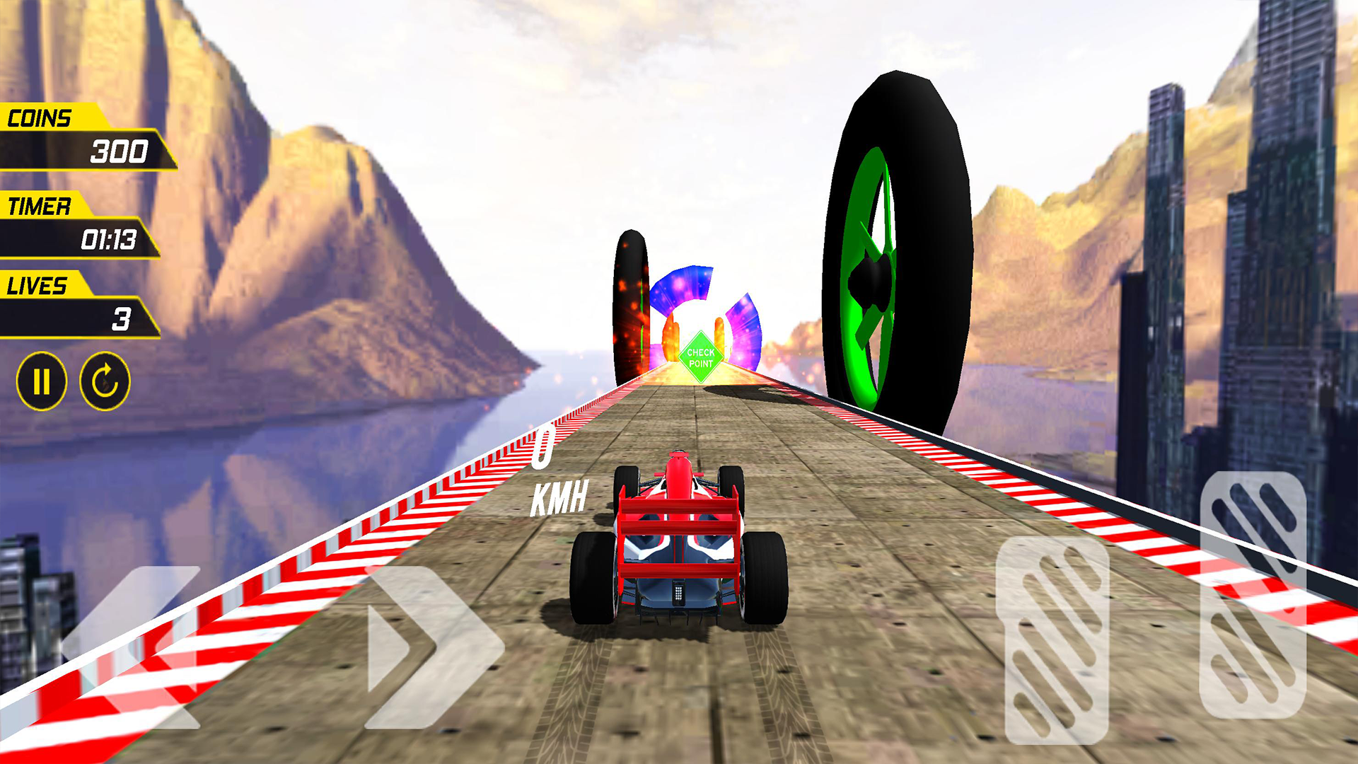 اسکرین شات 2 بازی Mega Ramp Car : Formula Racing