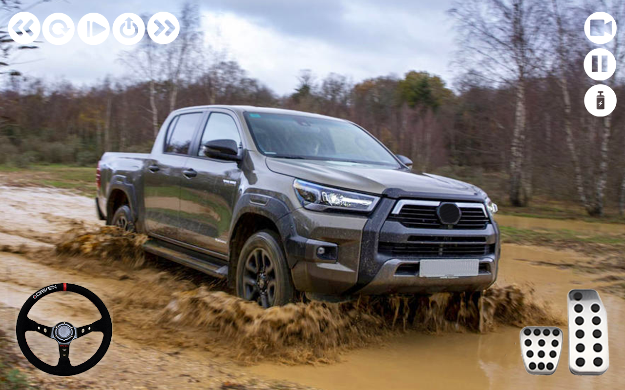 اسکرین شات 5 بازی 4x4 Pickup Truck Driving Game