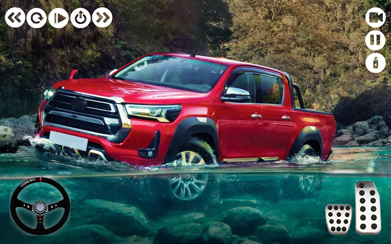 اسکرین شات 1 بازی 4x4 Pickup Truck Driving Game