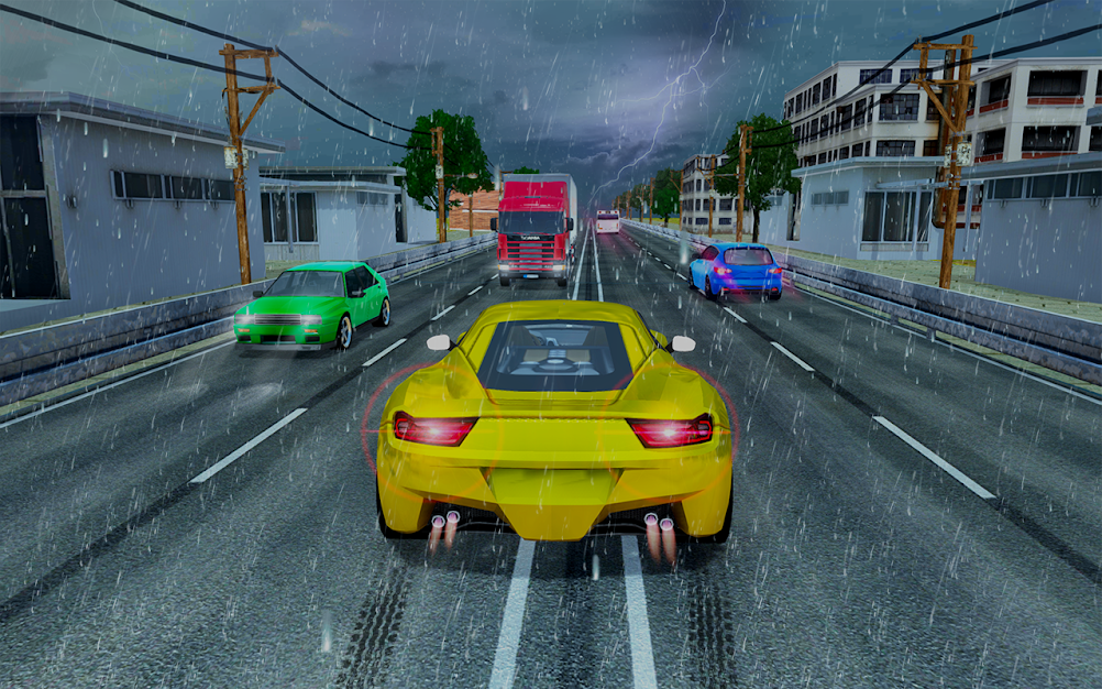 اسکرین شات 6 بازی Real Highway Traffic Car Race