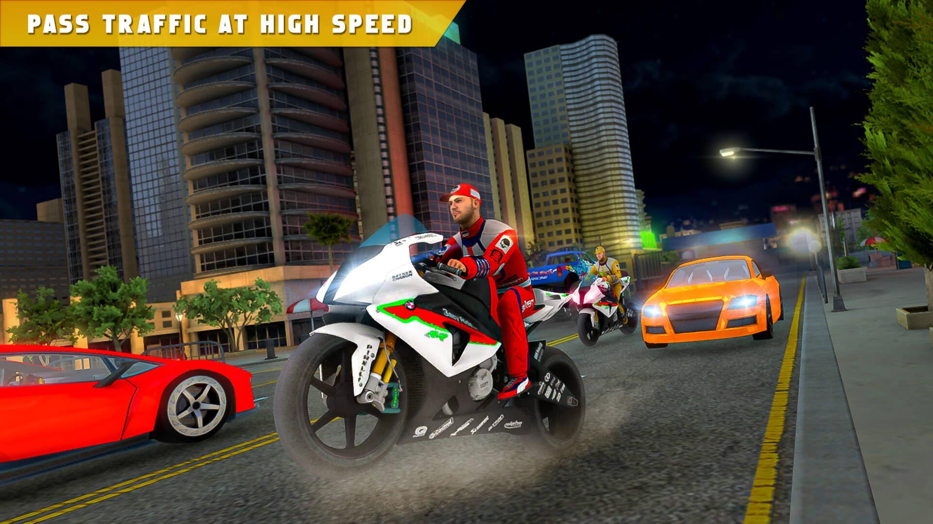 اسکرین شات 3 بازی Highway Traffic Bike Race Moto