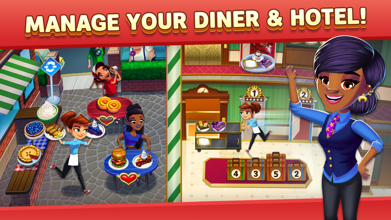 اسکرین شات 2 بازی Diner DASH Adventures