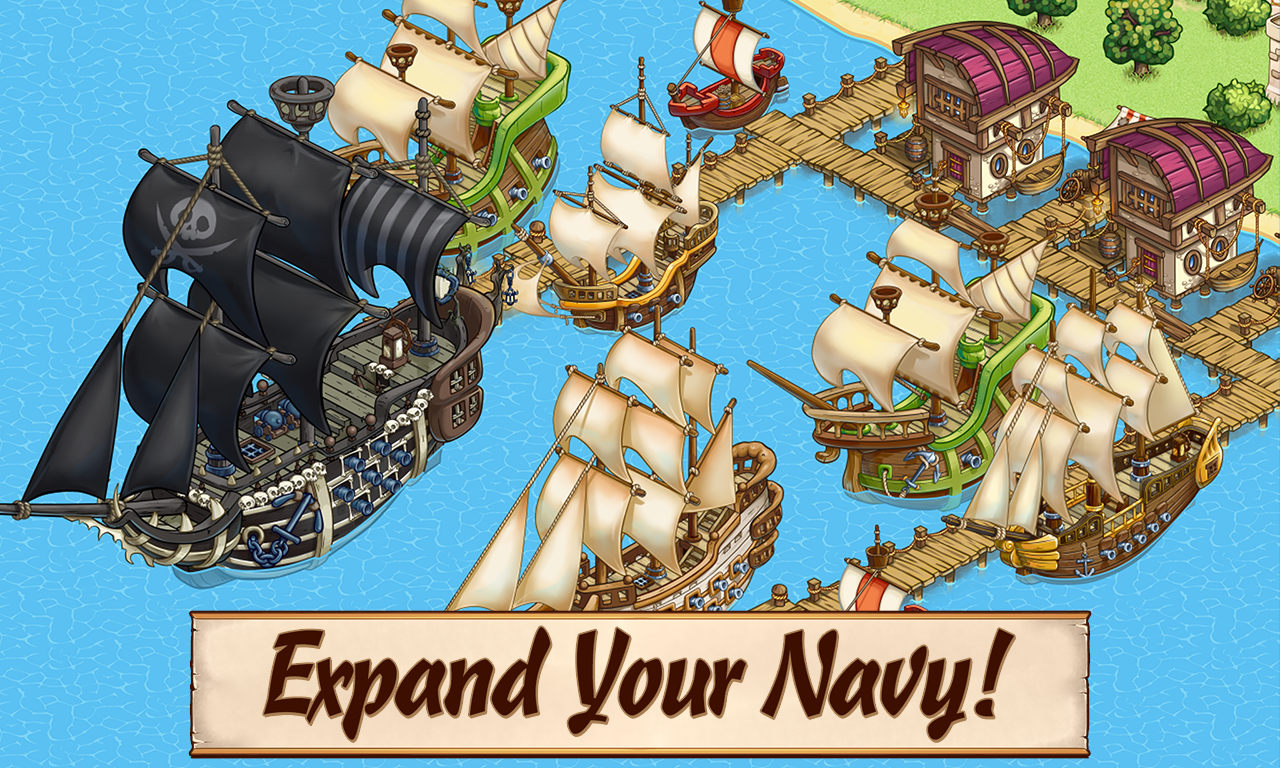 اسکرین شات 1 بازی Pirates of Everseas